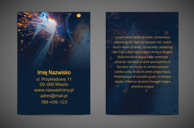 Precyzja, która łączy stal, Usługi domowe, Serwisant - Ulotki Netprint