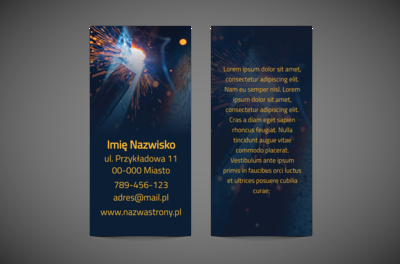 Energia zaklęta w detalach, Usługi domowe, Serwisant - Ulotki Netprint