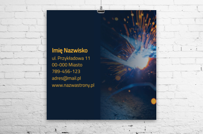 Przemysł w pełnym świetle, Usługi domowe, Serwisant - Plakaty Wielkoformatowe Netprint