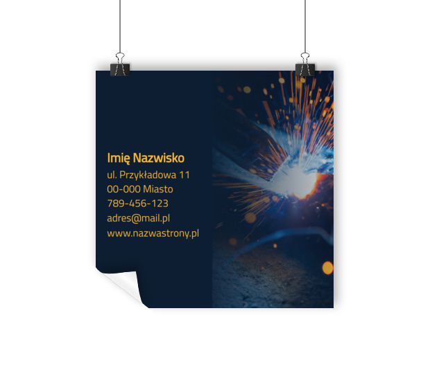 Przemysł w pełnym świetle, Usługi domowe, Serwisant - Plakaty Wielkoformatowe Netprint szablony online