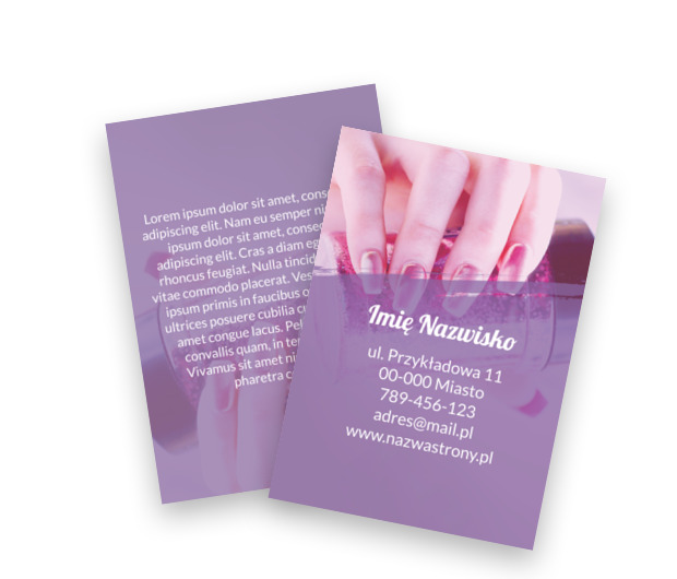 Troska o detale w kobiecym stylu, Zdrowie i Uroda, Salon Kosmetyczny - Ulotki Netprint szablony online