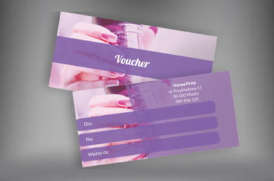 Prezent w eleganckiej oprawie, Zdrowie i uroda, Salon kosmetyczny - Vouchery Netprint