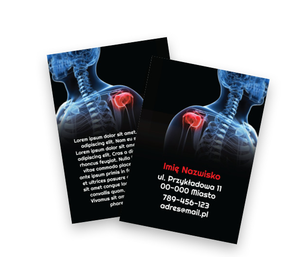 Zaufaj diagnostyce, Medycyna, Rehabilitacja - Ulotki Netprint szablony online