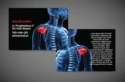 Wyróżnij się profesjonalizmem, Medycyna, Rehabilitacja - Ulotki Netprint