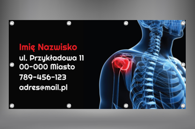 Silny przekaz wizualny, Medycyna, Rehabilitacja - Banery Netprint