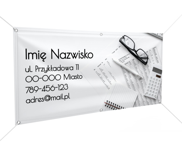 Profesjonalna obsługa księgowa, Usługi biurowe, Księgowość - Banery Netprint szablony online