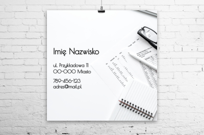 Dokumenty zawsze na czas, Usługi biurowe, Księgowość - Plakaty Wielkoformatowe Netprint