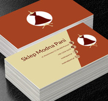 Suknia wisząca na manekinie, Sprzedaż, Odzież - Wizytówki Netprint