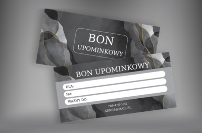 Minimalizm w odcieniach szarości, Motywy, Glamour - Vouchery Netprint