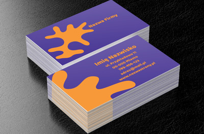 Energia koloru dla kreatywnych branż, Motywy, Uniwersalne - Wizytówki Netprint