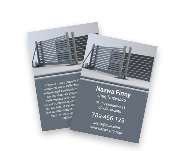 Profesjonalizm od pierwszego spojrzenia, Budownictwo, Remont Wykończenia - Ulotki Netprint szablony online