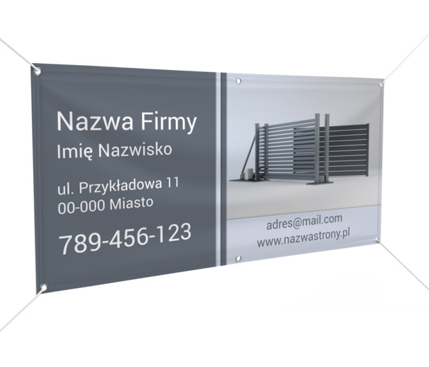 Widoczność ogrodzona jakością, Budownictwo, Remont i Wykończenia - Banery Netprint szablony online