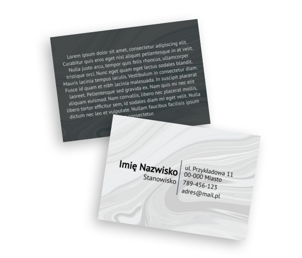 Marmurowa elegancja, Motywy, Klasyczne - Ulotki Netprint szablony online