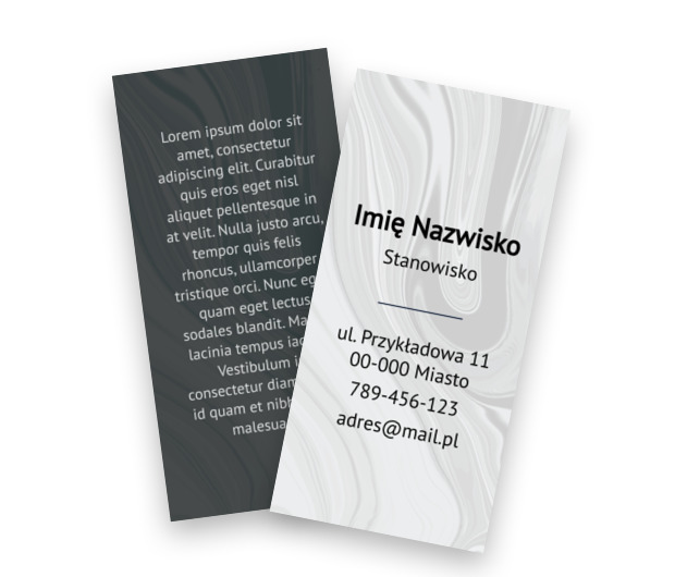 Smukła elegancja, Motywy, Klasyczne - Ulotki Netprint szablony online