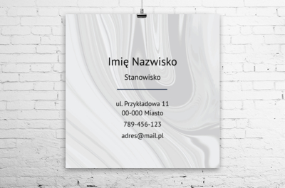 Wizualna siła w marmurowej tonacji, Motywy, Klasyczne - Plakaty Wielkoformatowe Netprint