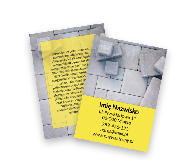 Wytrzymałość zaklęta w strukturze, Budownictwo, Remont Wykończenia - Ulotki Netprint szablony online