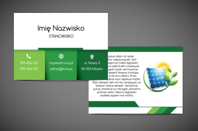 Nowoczesne podejście do energii, Środowisko i Przyroda, Odnawialne źródła energii - Ulotki Netprint