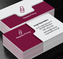 Biurowa precyzja w nowoczesnej formie, Usługi biurowe, Księgowość - Wizytówki Netprint