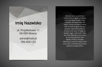 Nowoczesny przekaz w geometrycznym stylu, Motywy, Abstrakcja - Ulotki Netprint