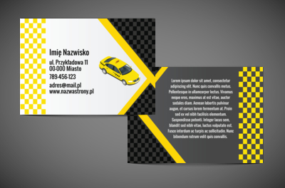 Widoczność i styl w każdej przestrzeni, Transport, Taxi - Ulotki Netprint