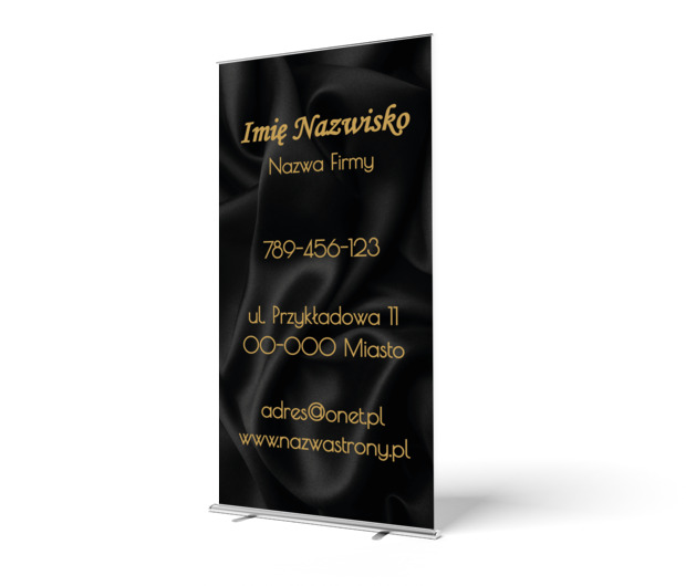 Prestiżowa prezentacja w eleganckim stylu, Motywy, Klasycznie - Roll-up Netprint szablony online