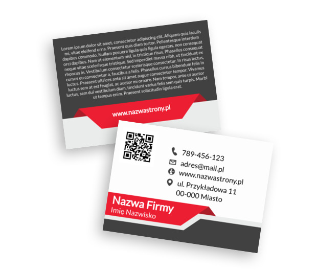 Wyrazisty styl dla nowoczesnych firm, Motywy, Kod QR - Ulotki Netprint szablony online