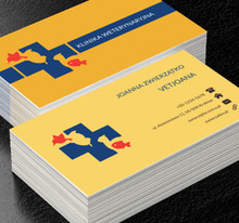 Zwierzęcy krzyż, Środowisko i Przyroda, Lecznica weterynaryjna - Wizytówki Netprint