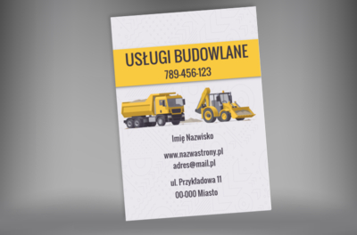 Budownictwo oparte na solidnym sprzęcie, Budownictwo, Wynajem sprzętu - Plakaty Netprint