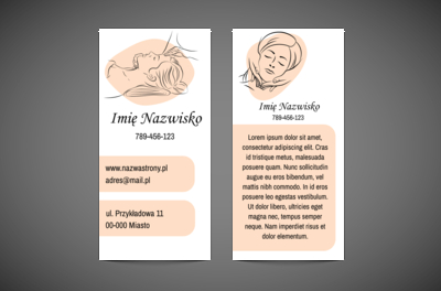 Subtelność inspirowana masażem Kobido, Medycyna, Masażysta - Ulotki Netprint