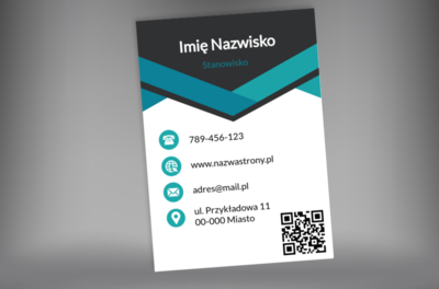 Nowoczesny rytm geometrycznych linii, Motywy, Kod QR - Plakaty Netprint