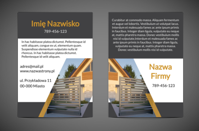 Nowoczesna brama wizytówką posesji, Budownictwo, Wynajem sprzętu - Ulotki Netprint