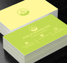 Zielone wiatraki, Środowisko i Przyroda, Ochrona Środowiska - Wizytówki Netprint