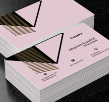 Figury geometryczne, Telekomunikacja i Internet, Informatyk - Wizytówki Netprint