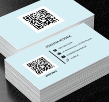 Duży kod QR, Telekomunikacja i Internet, Programista - Wizytówki Netprint