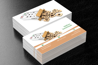 Wypadające aplikacje, Telekomunikacja i Internet, Telefony komórkowe / Smartfony - Wizytówki Netprint