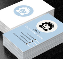 Telemarketerka, Telekomunikacja i Internet, Usługi telekomunikacyjne - Wizytówki Netprint