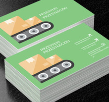 Przesyłki na taśmie, Transport, Przesyłki - Wizytówki Netprint