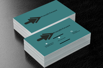 Goniące się strzałki, Transport, Przesyłki - Wizytówki Netprint