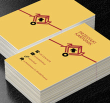 Karton na wózku, Transport, Przesyłki - Wizytówki Netprint