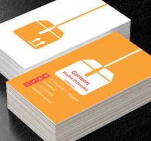 Pomarańczowa paczka, Transport, Przesyłki - Wizytówki Netprint