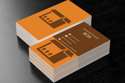 Brązowe pudło, Transport, Transport Towarów - Wizytówki Netprint