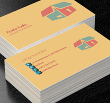 Dwukolorowe pudełko, Transport, Usługi kurierskie - Wizytówki Netprint