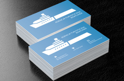 Biały prom, Turystyka, Agencja turystyczna - Wizytówki Netprint