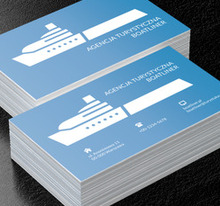 Biały prom, Turystyka, Agencja turystyczna - Wizytówki Netprint