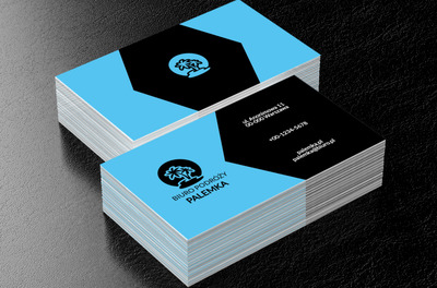 Błękitne palmy, Turystyka, Biuro podróży - Wizytówki Netprint