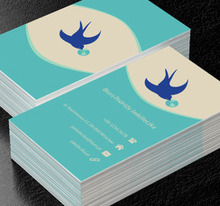 Ptak z globem w dziobie, Turystyka, Biuro podróży - Wizytówki Netprint