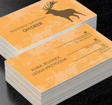 Brązowy jeleń, Turystyka, Przewodnik turystyczny - Wizytówki Netprint