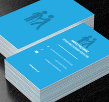 Pomagające sobie osoby, Usługi domowe, Opieka nad osobami starszymi - Wizytówki Netprint