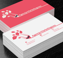 Czerwona kredka, Usługi biurowe, Agencja marketingowa - Wizytówki Netprint