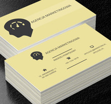 Głowa myśliciela, Usługi biurowe, Agencja marketingowa - Wizytówki Netprint